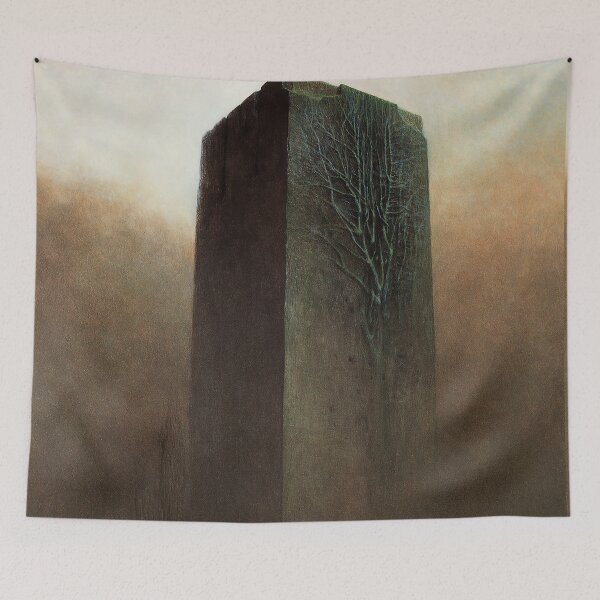 Item preview, famous Zdzislaw Beksinski paintings, 1929, Sanok, Poland | Surrealism, Magic Realism designed and sold by Bob-Studio.
