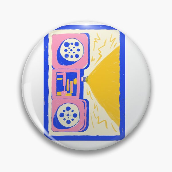 Item preview, Antique projector stamp designed and sold by Belgian-App3l.