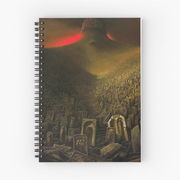 Item preview, famous Zdzislaw Beksinski paintings, 1929, Sanok, Poland | Surrealism, Magic Realism designed and sold by Bob-Studio.