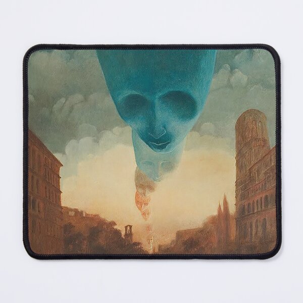 Item preview, famous Zdzislaw Beksinski paintings, 1929, Sanok, Poland | Surrealism, Magic Realism designed and sold by Bob-Studio.