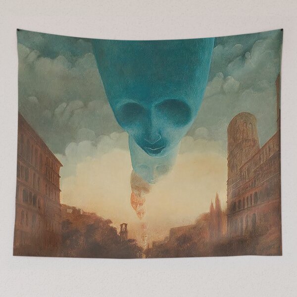 Item preview, famous Zdzislaw Beksinski paintings, 1929, Sanok, Poland | Surrealism, Magic Realism designed and sold by Bob-Studio.