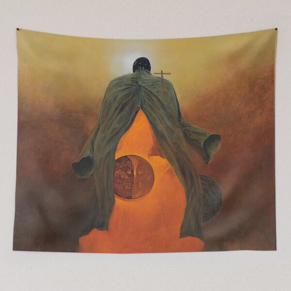 Item preview, famous Zdzislaw Beksinski paintings, 1929, Sanok, Poland | Surrealism, Magic Realism designed and sold by Bob-Studio.