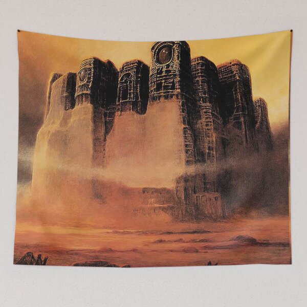 Item preview, famous Zdzislaw Beksinski paintings, 1929, Sanok, Poland | Surrealism, Magic Realism designed and sold by Bob-Studio.