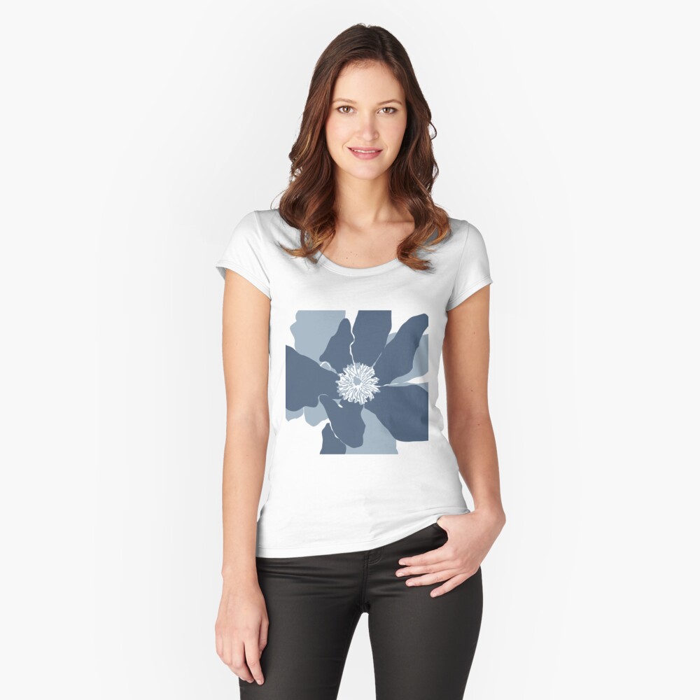 Item preview, Fitted Scoop T-Shirt designed and sold by naomicrain.