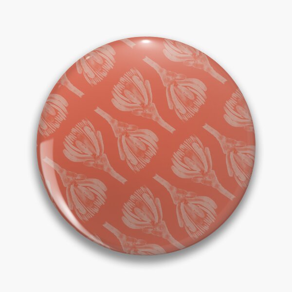 Item preview, Coral Whisper: Protea Buds in Vivid Orange - Kirribilli's Coastal Inspiration designed and sold by Jay Dee Dearness.