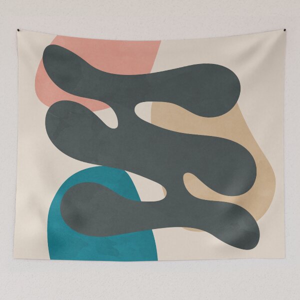 Item preview, Colorful Abstract Composition designed and sold by technicolorable_art.