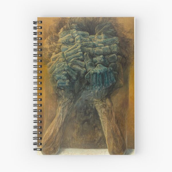 Item preview, famous Zdzislaw Beksinski paintings, 1929, Sanok, Poland | Surrealism, Magic Realism designed and sold by Bob-Studio.