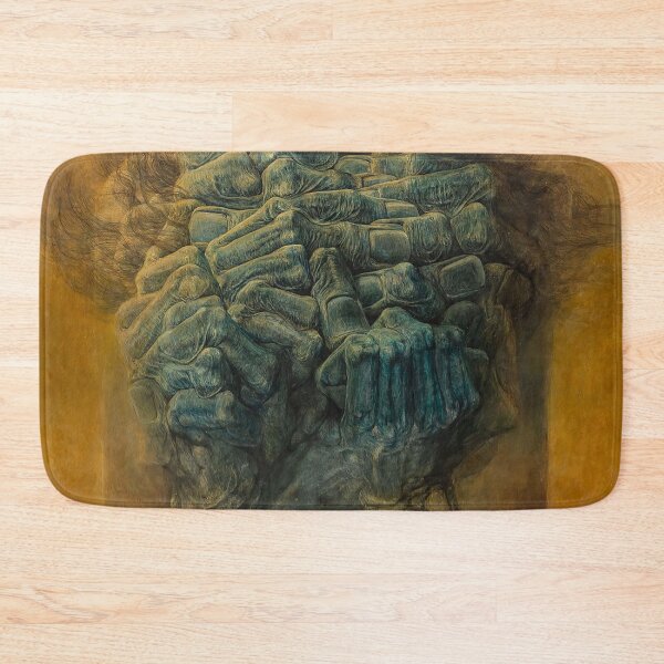 Item preview, famous Zdzislaw Beksinski paintings, 1929, Sanok, Poland | Surrealism, Magic Realism designed and sold by Bob-Studio.