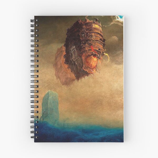 Item preview, famous Zdzislaw Beksinski paintings, 1929, Sanok, Poland | Surrealism, Magic Realism designed and sold by Bob-Studio.
