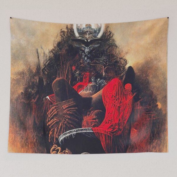 Item preview, famous Zdzislaw Beksinski paintings, 1929, Sanok, Poland | Surrealism, Magic Realism designed and sold by Bob-Studio.