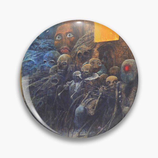 Item preview, Famous Zdzislaw Beksinski paintings, 1929, Sanok, Poland | Surrealism, Magic Realism designed and sold by Bob-Studio.