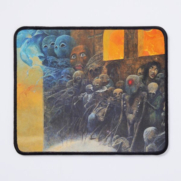 Item preview, Famous Zdzislaw Beksinski paintings, 1929, Sanok, Poland | Surrealism, Magic Realism designed and sold by Bob-Studio.