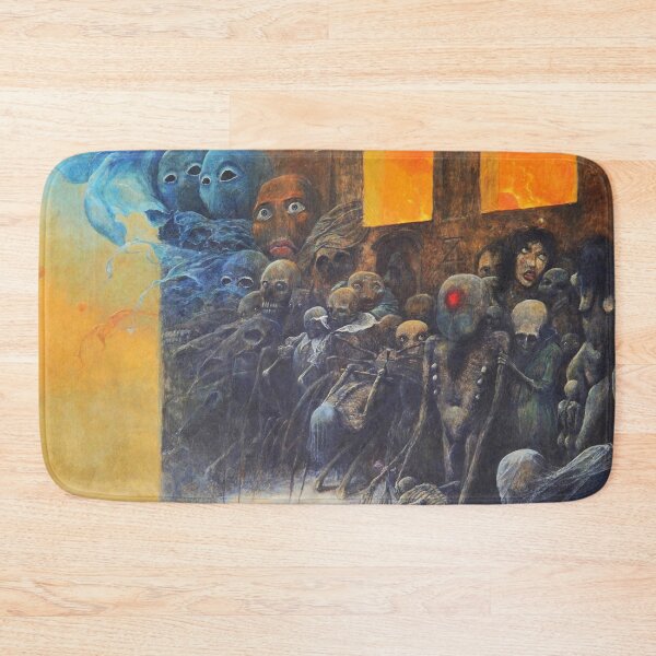 Item preview, Famous Zdzislaw Beksinski paintings, 1929, Sanok, Poland | Surrealism, Magic Realism designed and sold by Bob-Studio.