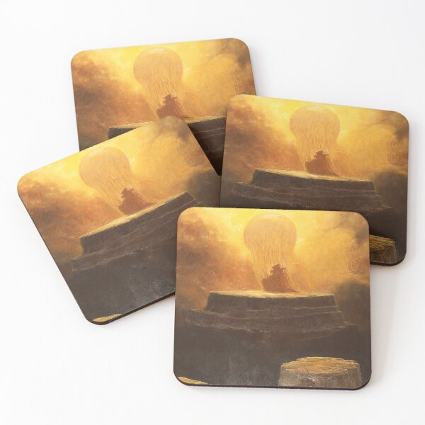 Item preview, famous Zdzislaw Beksinski paintings, 1929, Sanok, Poland | Surrealism, Magic Realism designed and sold by Bob-Studio.