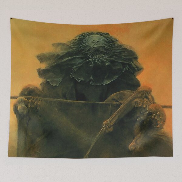 Item preview, famous Zdzislaw Beksinski paintings, 1929, Sanok, Poland | Surrealism, Magic Realism designed and sold by Bob-Studio.