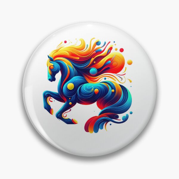 Item preview, Vibrant horse designed and sold by ManikRaja.