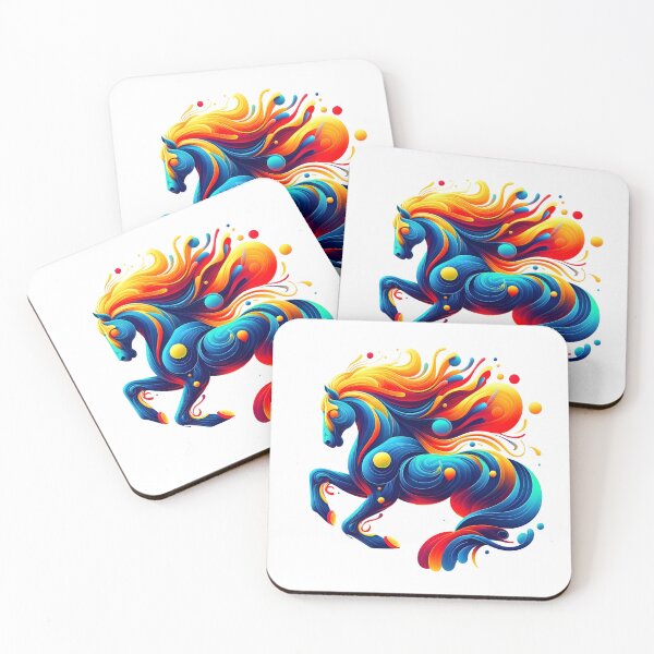 Item preview, Vibrant horse designed and sold by ManikRaja.
