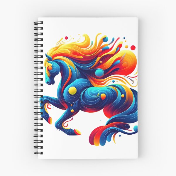 Item preview, Vibrant horse designed and sold by ManikRaja.