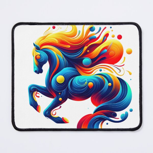 Item preview, Vibrant horse designed and sold by ManikRaja.