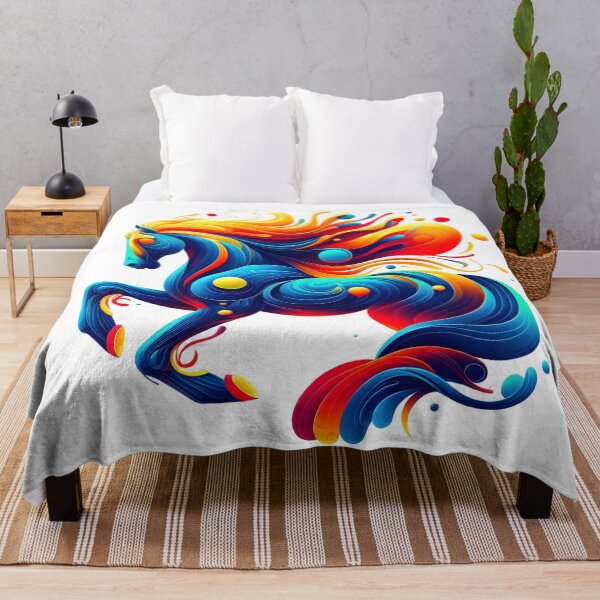 Item preview, Vibrant horse designed and sold by ManikRaja.