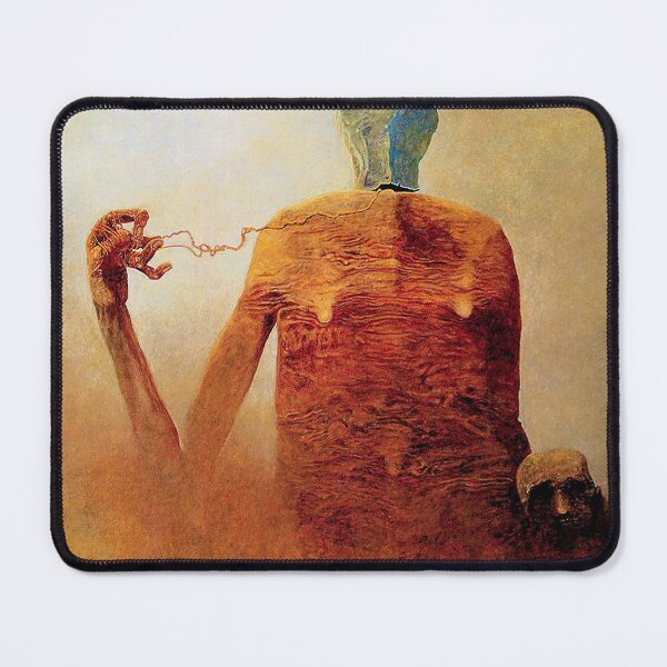 Item preview, famous Zdzislaw Beksinski paintings, 1929, Sanok, Poland | Surrealism, Magic Realism designed and sold by Bob-Studio.