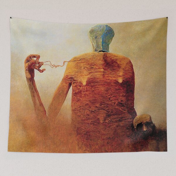 Item preview, famous Zdzislaw Beksinski paintings, 1929, Sanok, Poland | Surrealism, Magic Realism designed and sold by Bob-Studio.