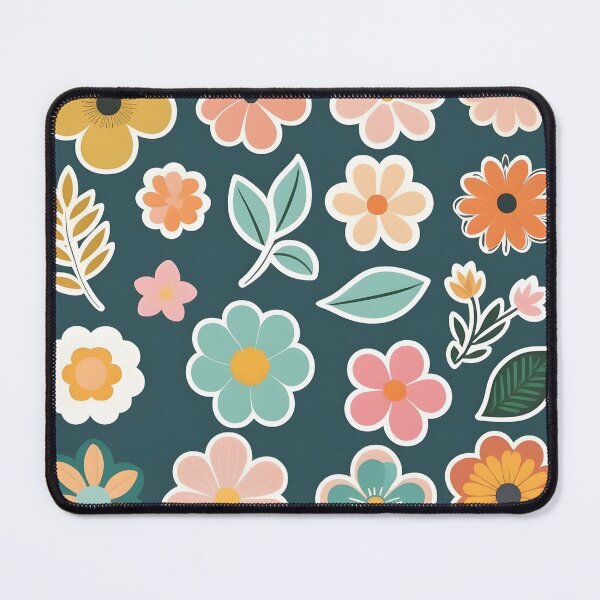 Item preview, Tiny flowers with green background  designed and sold by Chirayu1111.