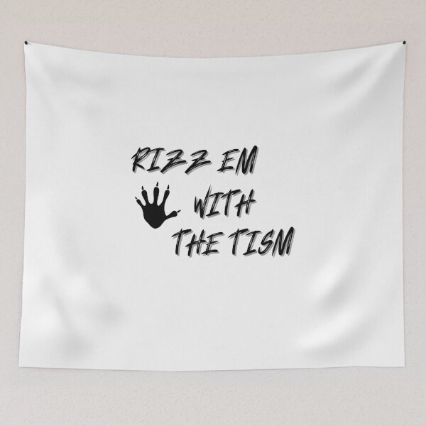 Item preview, Rizz Em With The Tism designed and sold by CHOURAK-DESIGN.