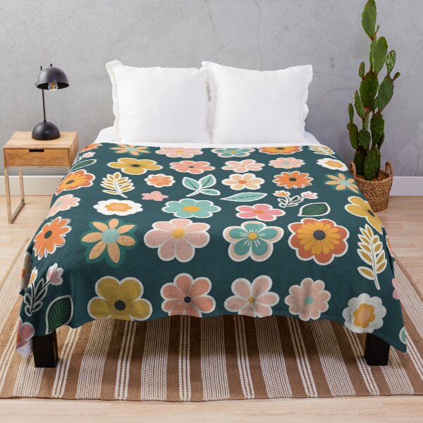 Item preview, Tiny flowers with green background  designed and sold by Chirayu1111.