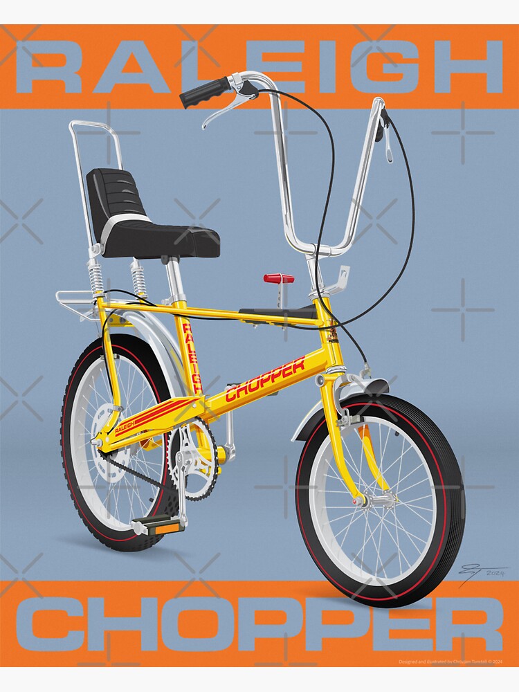 Raleigh chopper stickers online