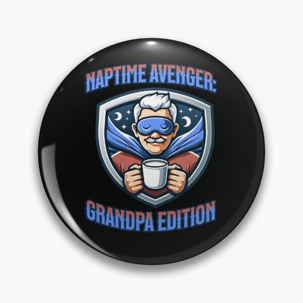 Item preview, Grandpa warning may nap suddenly at any time Grandfather - Naptime avenger:Grandpa edition designed and sold by JansenGS.