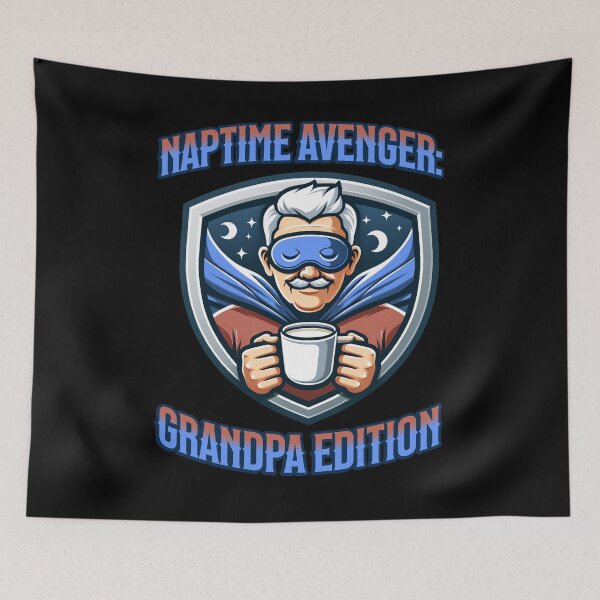 Item preview, Grandpa warning may nap suddenly at any time Grandfather - Naptime avenger:Grandpa edition designed and sold by JansenGS.