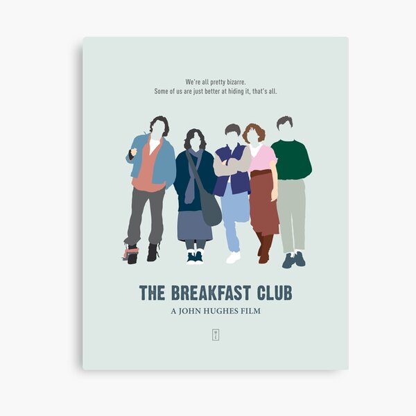 The Breakfast Club Canvas Print