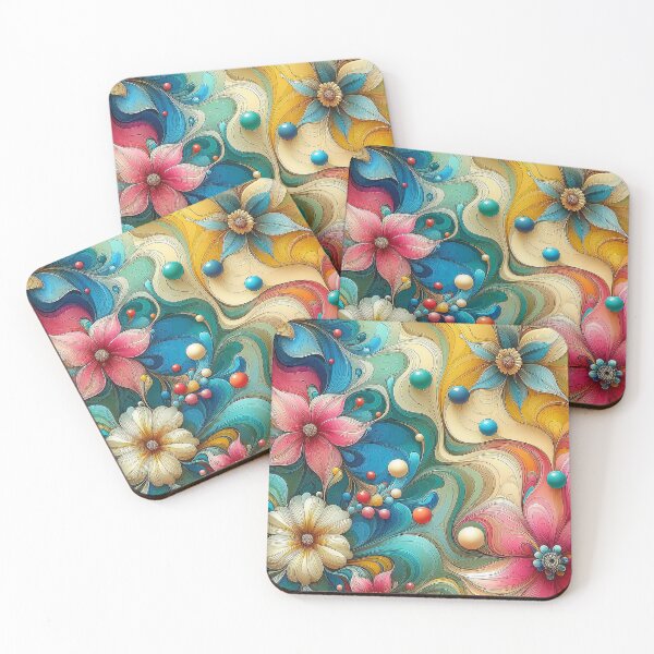 Item preview, Energetic Floral Fusion designed and sold by Drawing33.