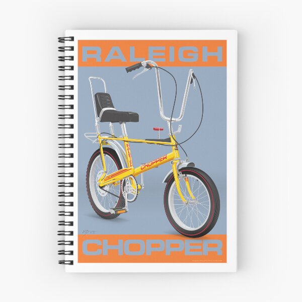 Item preview, Raleigh Chopper Mk2 Yellow designed and sold by Tunstall Illustration.
