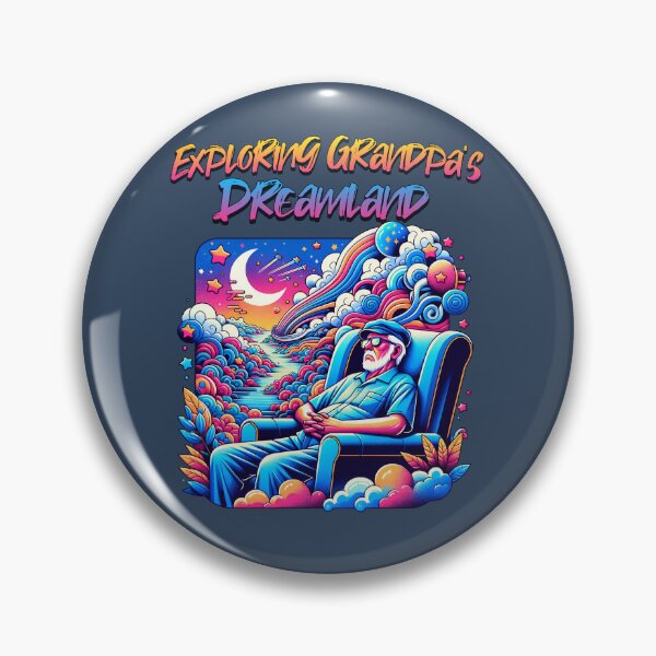Item preview, Grandpa warning may nap suddenly at any time Grandfather - Exploring grandpa's dreamland designed and sold by JansenGS.