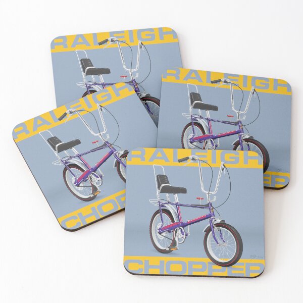 Item preview, Raleigh Chopper Mk2 Purple designed and sold by Tunstall Illustration.