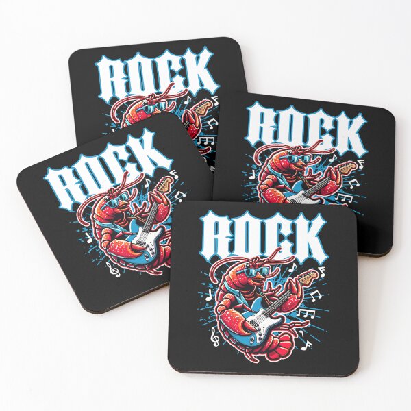 Item preview, Rock Lobster on Guitar designed and sold by DetourShirts.