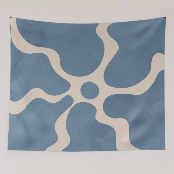 Item preview, Flower Petals Blue designed and sold by technicolorable_art.