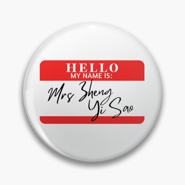 Item preview, Hello, my name is Mrs Zheng Yi Sao designed and sold by AdhdPunk.