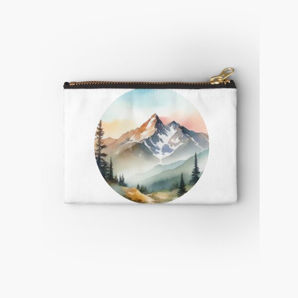 Item preview, Mountain Landscape Centered Clipart (1290) designed and sold by WASjourney.