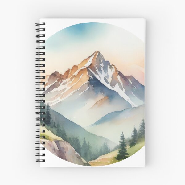 Item preview, White Background Mountain Clipart (1291) designed and sold by WASjourney.