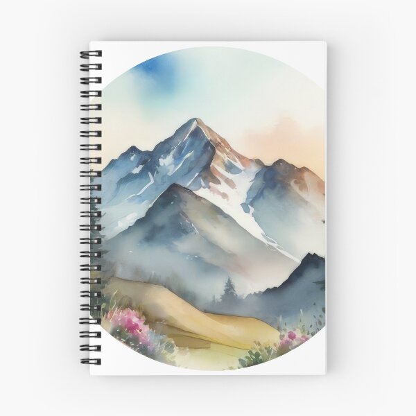 Item preview, Mountain Landscape Clipart (1292) designed and sold by WASjourney.