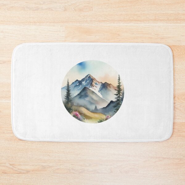 Item preview, Mountain Landscape Clipart (1292) designed and sold by WASjourney.