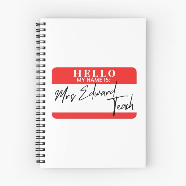Item preview, Hello, my name is Mrs Edward Teach designed and sold by AdhdPunk.