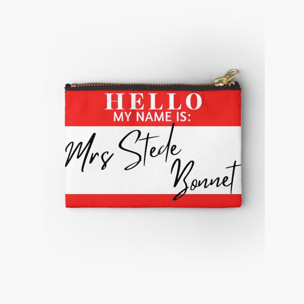 Item preview, Hello, my name is Mrs Stede Bonnet designed and sold by AdhdPunk.