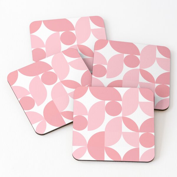 Item preview, Mid Century Modern Abstract 26 Blush Pink designed and sold by trdstudio.