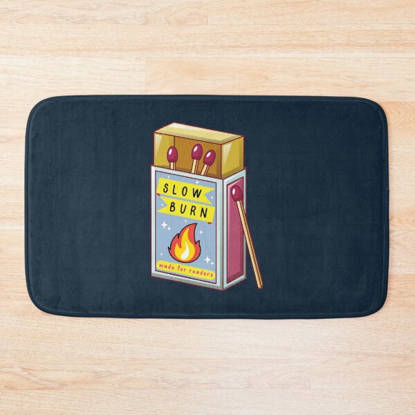 Item preview, Slow burn bookish trope - matchbox designed and sold by Neadoodles.