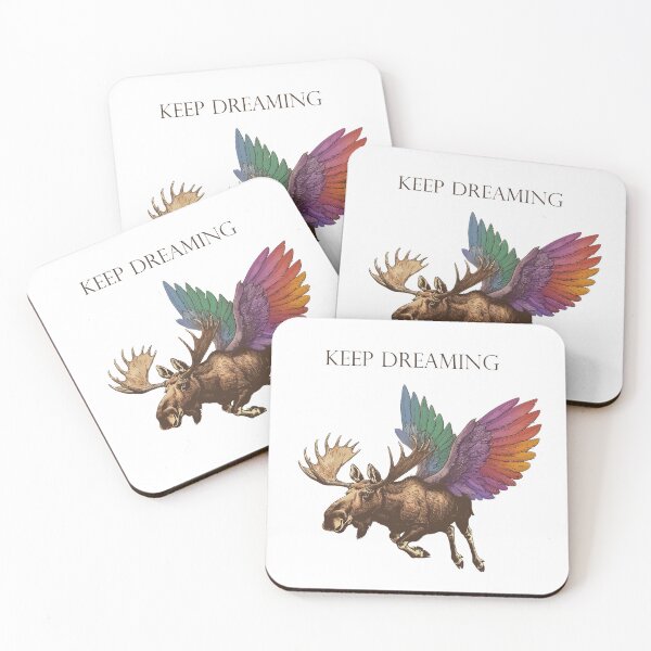 Item preview, Flying Moose 'Keep Dreaming' designed and sold by sAInne22.