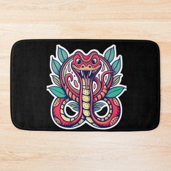 Item preview, Red Tropical Snake designed and sold by MACPIIE.